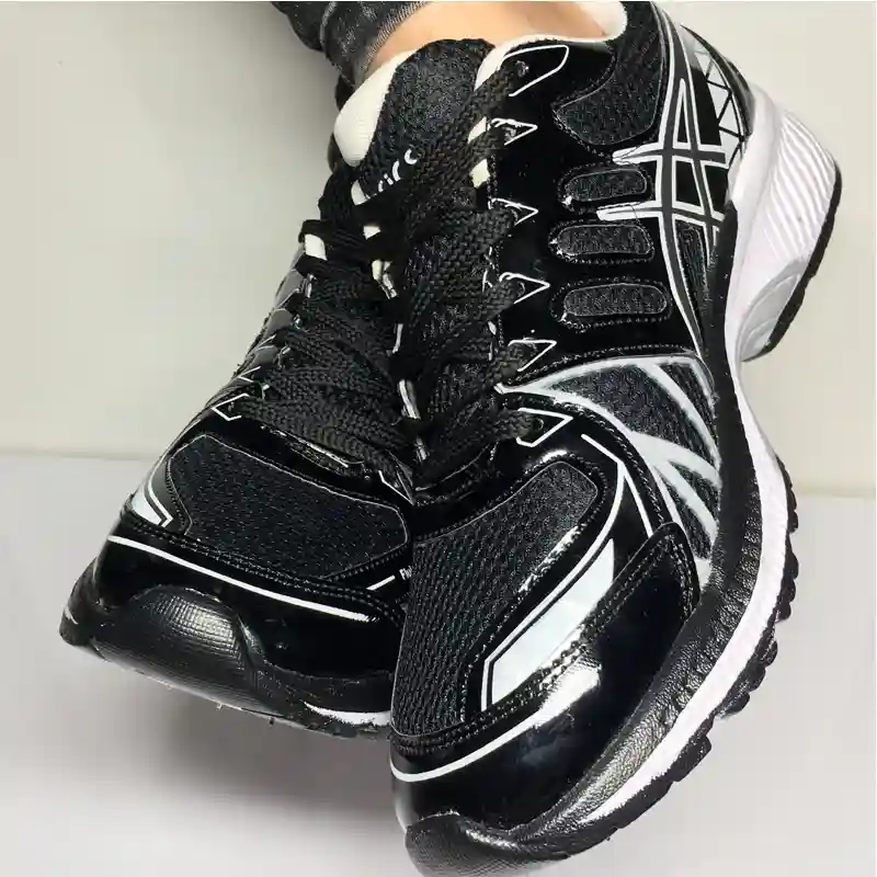 کتونی ورزشی پیاده روی مدل اسیکس kayano 20 مشکی سفید کد 113